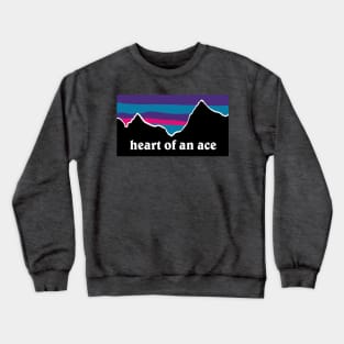 Heart of an Ace Afghanistan Landscape Crewneck Sweatshirt